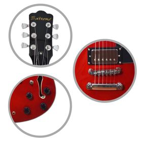 Extreme XE70RD Ahşap Elektro Gitar