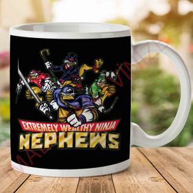 Extremely Wealthy Ninja Nephews Ducktales Tmnt Baskılı Kupa