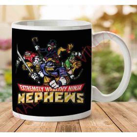 Extremely Wealthy Ninja Nephews Ducktales Tmnt Baskılı Kupa