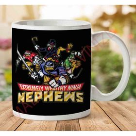 Extremely Wealthy Ninja Nephews Ducktales Tmnt Baskılı Kupa