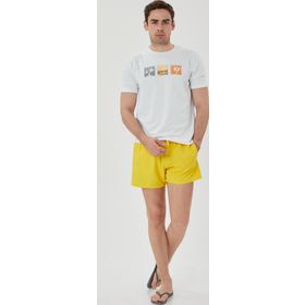 Exuma 1015031-741 Sarı Erkek Deniz Şortu