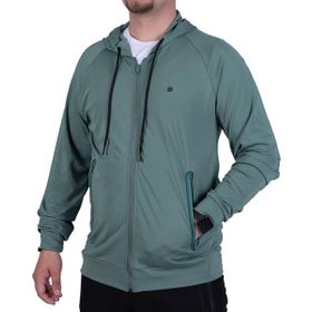 Exuma 1312083 Siyah Tam Fermuarlı Erkek Sweatshirt