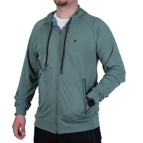 Exuma 1312083 Siyah Tam Fermuarlı Erkek Sweatshirt