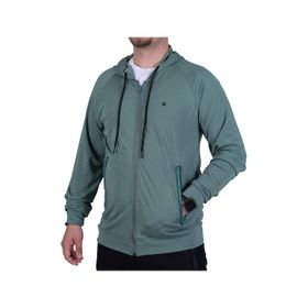 Exuma 1312083 Siyah Tam Fermuarlı Erkek Sweatshirt