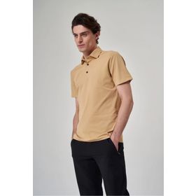 Exuma 1412034 Hardal Polo Yaka Erkek T-shirt