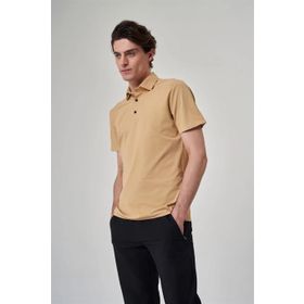 Exuma 1412034 Hardal Polo Yaka Erkek T-shirt