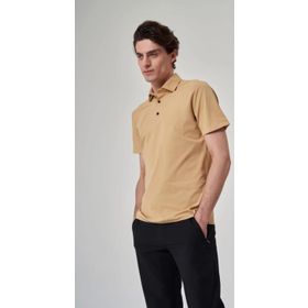 Exuma 1412034 Hardal Polo Yaka Erkek T-shirt
