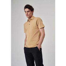 Exuma 1412034 Hardal Polo Yaka Erkek T-shirt