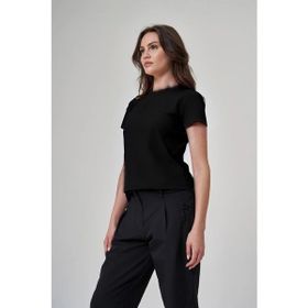 Exuma 1522188 Siyah Kadın T-shirt