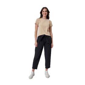 Exuma 1522188 Siyah Kadın T-shirt