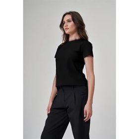 Exuma 1522188 Siyah Kadın T-shirt