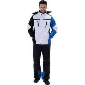 Exuma 2011017 Siyah Erkek Elyaflı Kayak Montu