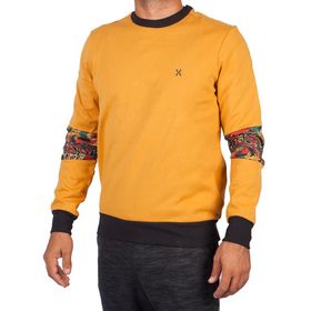 Exuma 2012034 Hardal Sarı Erkek Sweatshirt