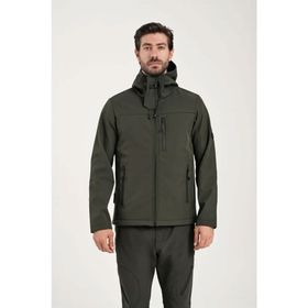 Exuma 2311100 Haki Softshell Erkek Mont