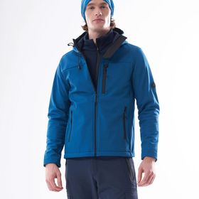 Exuma 2311100 Petrol Softshell Erkek Mont
