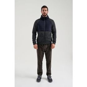 Exuma 2311136-Siyah Polar Erkek Sweatshirt