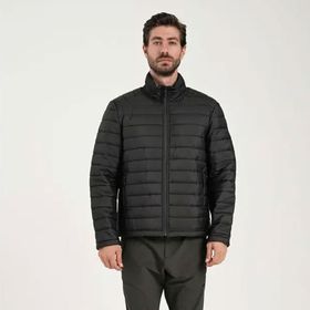 Exuma 2311141 Siyah Şişme Erkek Mont