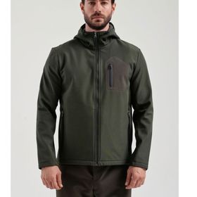 Exuma 2311161 Haki Softshell Erkek Mont