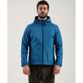 Exuma 2311161 Petrol Mavisi Softshell Erkek Mont