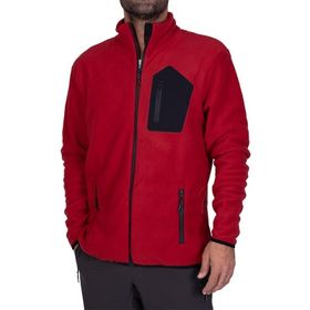 Exuma 2312003 Kırmızı Tam Fermuarlı Erkek Polar
