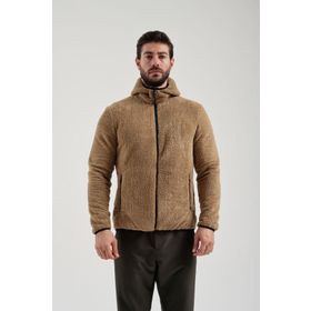 Exuma 2312251 Camel Tam Fermuarlı Erkek Polar
