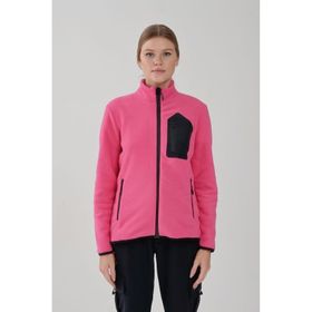 Exuma 2322003 Pembe Tam Fermuarlı Kadın Polar