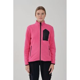 Exuma 2322003 Pembe Tam Fermuarlı Kadın Polar
