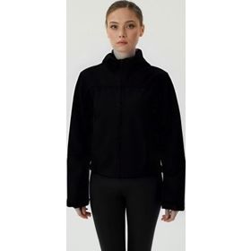 Exuma 2421192 Siyah Softshell Kadın Mont