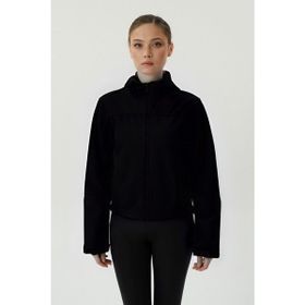 Exuma 2421192 Siyah Softshell Kadın Mont