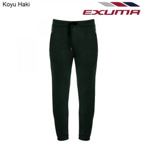 Exuma 282321 Koyu Haki Kadın Eşofman Altı