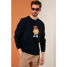 Exxe 6141002 Siyah Erkek Sweatshirt