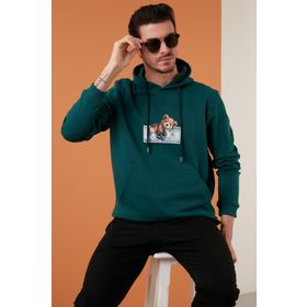 Exxe 6141004 Petrol Erkek Sweatshirt