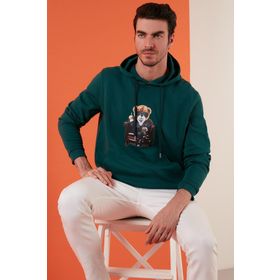 Exxe 6141005 Siyah Erkek Sweatshirt