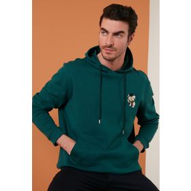 Exxe 6141006 Siyah Erkek Sweatshirt