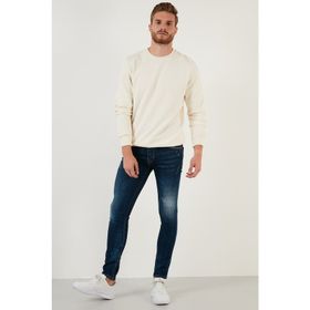 Exxe 629DSK003 Mavi Erkek Kot Pantolon