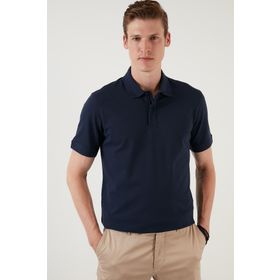 Exxe Ex601 İndigo Erkek Polo T-Shirt