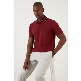 Exxe EX661 Bordo Erkek Polo T-Shirt