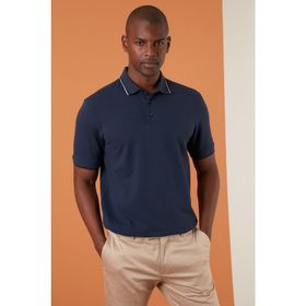Exxe EX661 İndigo Erkek Polo T-Shirt