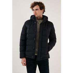 Exxe EXK225313 Lacivert Erkek Mont