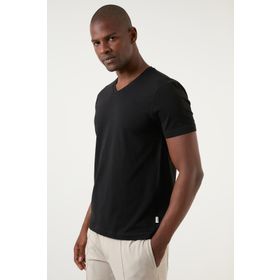 Exxe EXXEMODJ000V Siyah Erkek T-Shirt
