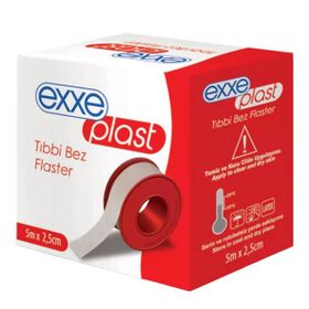 Exxe Plast 5 mt 2.5 cm Tıbbi Bez Flaster