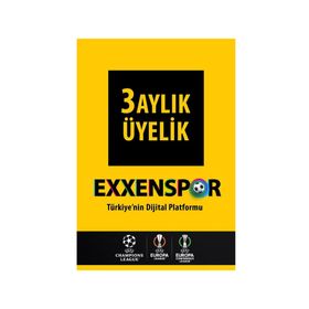 Exxen Reklamsız Spor 3 Ay Üyelik