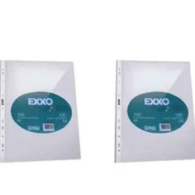 Exxo 100'lü A4 2'li Delikli Poşet Dosya