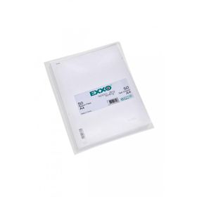 Exxo Plastik A4 Beyaz 50'li Paket Telli Dosya