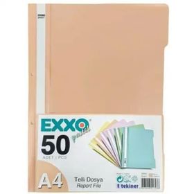 Exxo Somon Pastel 50'li Telli Dosya