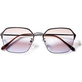 Eye Of Horus EOH63024 C9 Gümüş Kahverengi Kadın Güneş Gözlüğü
