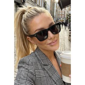 Eyesofia Bumble Gold Siyah Unisex Güneş Gözlüğü