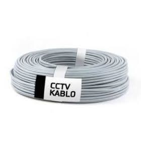 Eyfel EF-C200 2+1 2x0.22 Folyolu Lüks 100 m Cctv Kablo