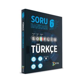 EYG Yayınları 6. Sınıf Türkçe Sorflix Çözümlü Soru Bankası