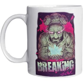 Eylül Design Breaking Bad Temalı Renkli Özel Tasarım Baskılı Baskılı Kupa Bardak